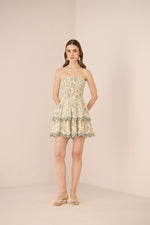 Apricot Mini Dress