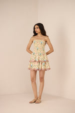 Apricot Mini Dress