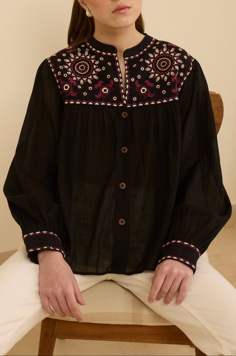 Nova Blouse | Lightweight Everyday Blouse by Calling June