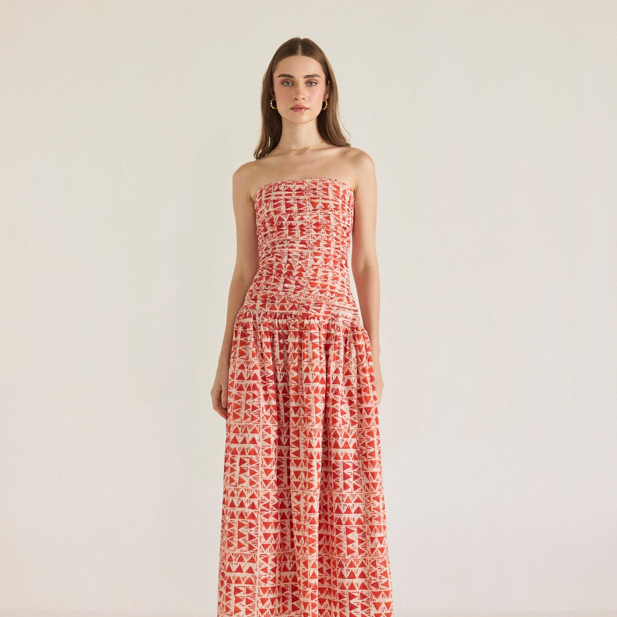 Amalfi Midi Dress | Flowy Summer Dress by Calling June