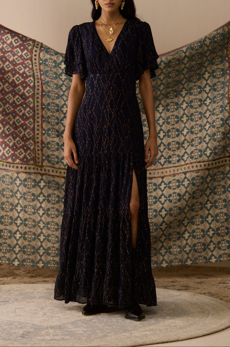 Quinn Maxi Dress | Chic Viscose Georgette Maxi Dress – Calling June