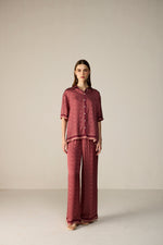 Noah Matching Set in Maroon