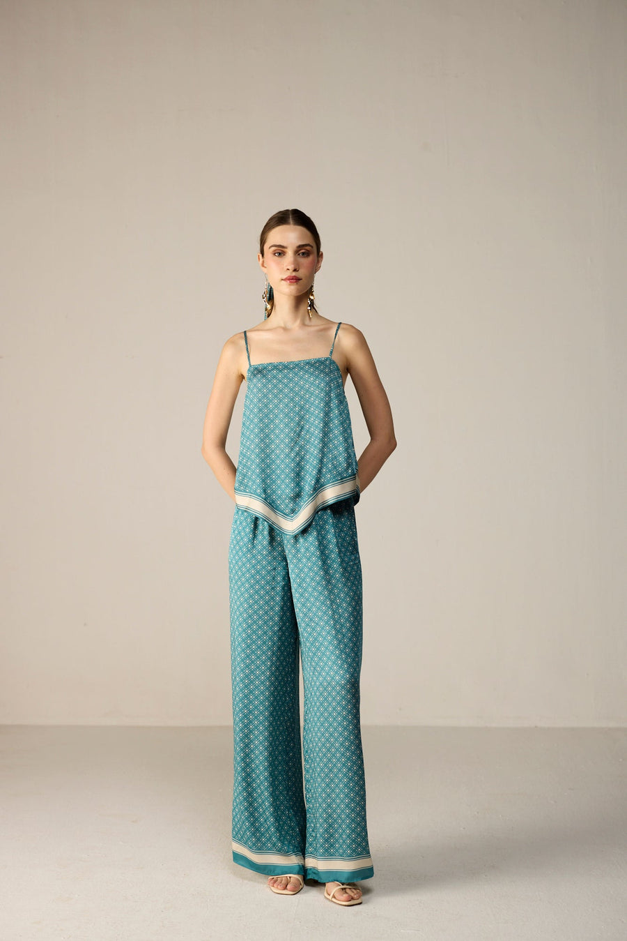 Yuna Matching Set in Teal