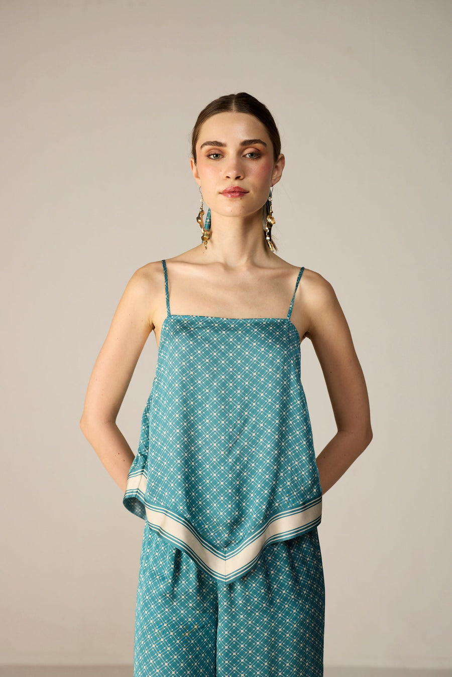Yuna Matching Set in Teal