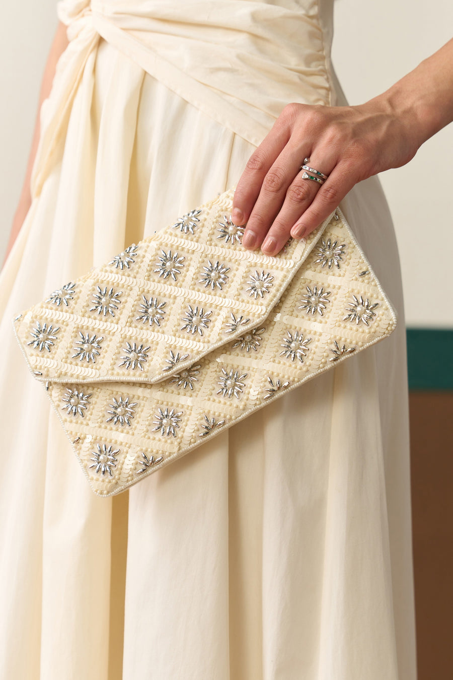 Aurelia Embellished Clutch