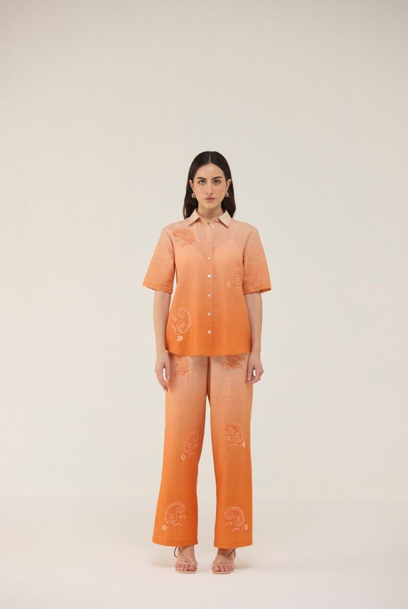 Coral Co-ord Set - Calling June India