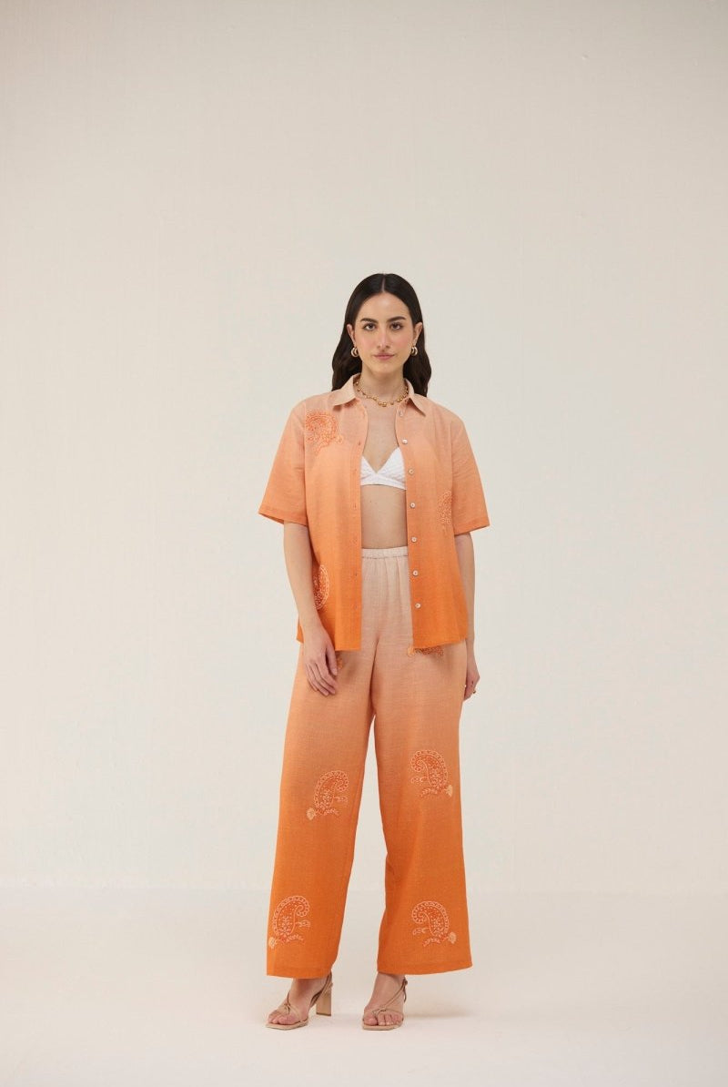 Coral Co-ord Set - Calling June India