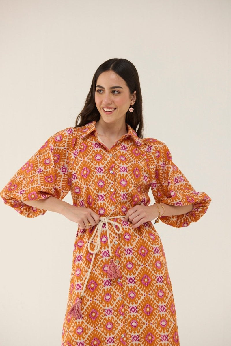 Marmalade Shirt Dress - Calling June India