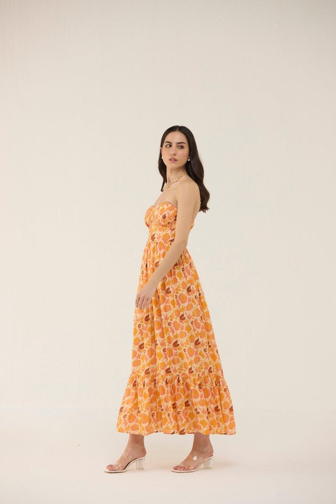 Tangerine Dress - Calling June India