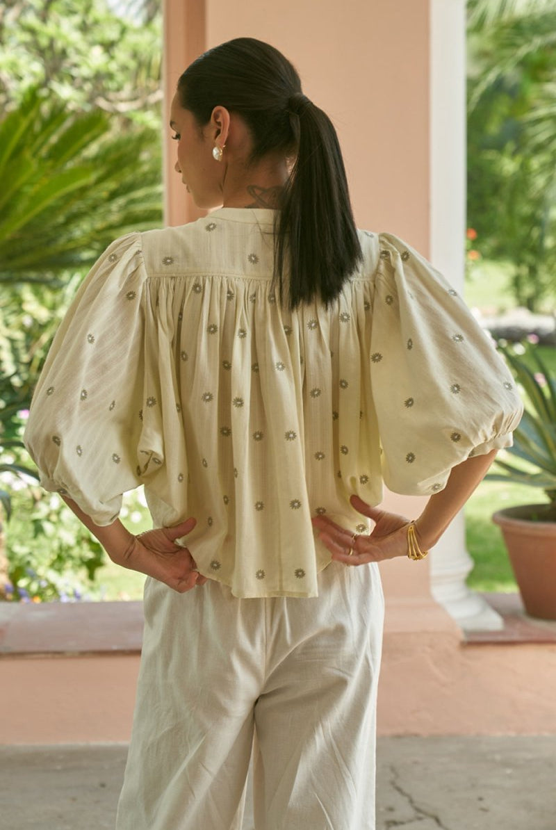 Cosmos Oversized Blouse - Calling June India