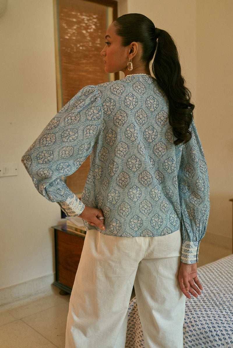 Ivy Blue Blouse - Calling June India