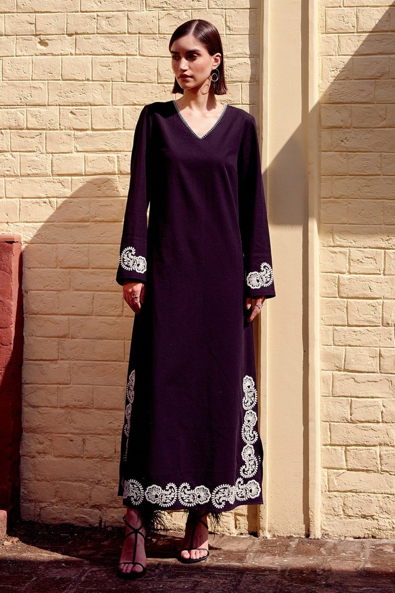 Pearl Kaftan Dress - Calling June India